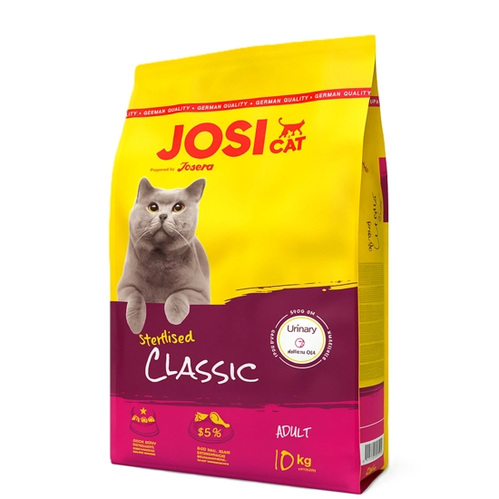 غذای گربه جوسی کت classic وزن 10 کیلوگرم