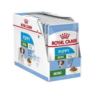 پوچ سگ رویال کنین mini puppy وزن 85 گرم