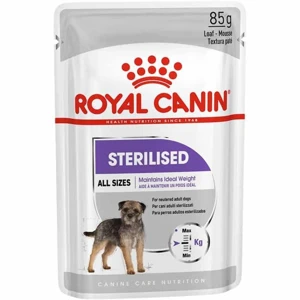 پوچ سگ رویال کنین ccn sterilised وزن 85 گرم
