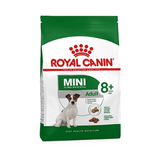 غذای سگ رویال mini adult +8 وزن 2 کیلوگرم