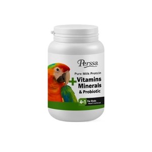 پودر مینرال , ویتامین و پروتئین خالص شیر پرسا Vitamins, Minerals, Probiotics, and Milk Protein وزن 200 گرم
