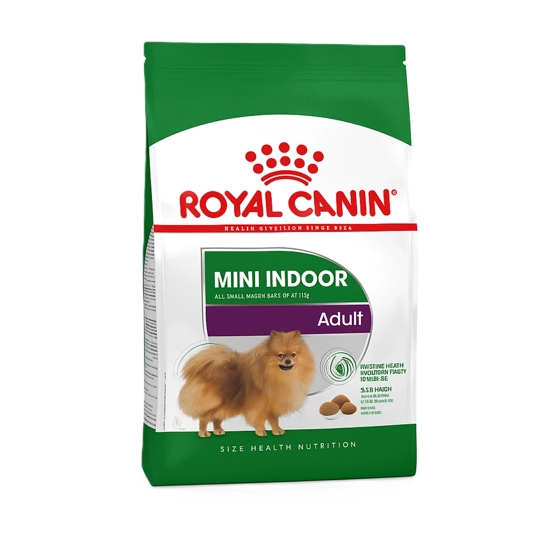 غذای سگ رویال mini indoor adult وزن 1.5 کیلوگرم