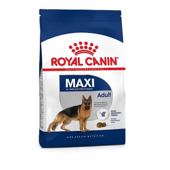 غذای سگ رویال maxi adult وزن 15 کیلوگرم